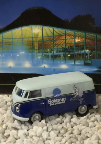 01067 Magnet "Oldtimer" VW Bus "Solemar"