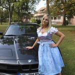 140524 Dirndl "Ammersee" mit Schürze