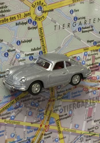 01101 Magnet "Oldtimer" Porsche 359 silber