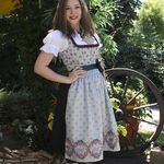 139462 Dirndl "Friedrichshafen" mit Schürze