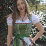 140182 Dirndl "Genf" mit Schürze