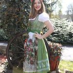 140182 Dirndl "Genf" mit Schürze