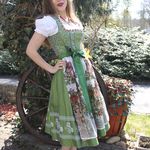 140182 Dirndl "Genf" mit Schürze