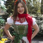 140182 Dirndl "Genf" mit Schürze