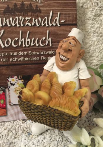 K1000 Schwarzwaldkochbuch mit Bäckerfigur