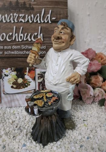 6840 Schwarzwaldkochbuch mit Kochfigur Grillmeister BBQ