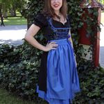 137345 Dirndl "Langenargen" mit Schürze