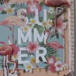 HK 1005 Karte Summer Flamingos