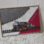 HK 10019 HK 3D Lokomotive Viel Glück