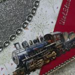 HK 10019 HK 3D Lokomotive Viel Glück