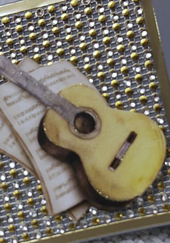 HK 10022 Karte mit Gitarre und Noten