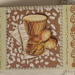 HK 10027 Karte mit Trommel