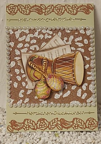 HK 10027 Karte mit Trommel