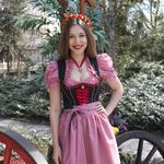 140180 Dirndl "Mainau" mit Schürze