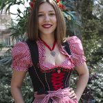 140180 Dirndl "Mainau" mit Schürze