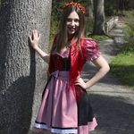 140180 Dirndl "Mainau" mit Schürze