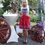 138342 Dirndl "Mannheim" mit Schürze