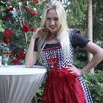 138342 Dirndl "Mannheim" mit Schürze