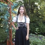 136540 Dirndl "Passau" mit Schürze