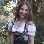 136540 Dirndl "Passau" mit Schürze