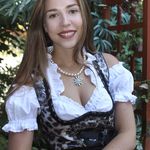 136540 Dirndl "Passau" mit Schürze