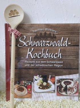 Kochbuch mit Kochlöffel - Bollenhut
