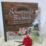 BB10009 Schwarzwald Backbuch mit Schwarzwälder Kirschwasserbäumle 40%voll 100ml