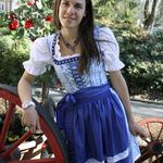 137152 Dirndl "Rüdesheim" mit Schürze