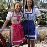 137152 Dirndl "Rüdesheim" mit Schürze