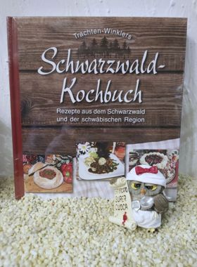 Kochbuch mit Eule Köchin