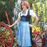 137807 Dirndl "Stuttgart" mit Schürze