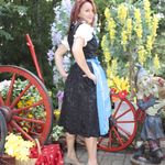 137807 Dirndl "Stuttgart" mit Schürze