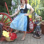 137807 Dirndl "Stuttgart" mit Schürze