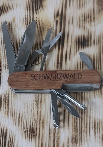 MA1053 Schwarzwald-Messer mit Holzgriff 10 Funktionen