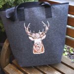 TA 1003 Schwarzwaldtasche mit Schwarzwald-Hirsch