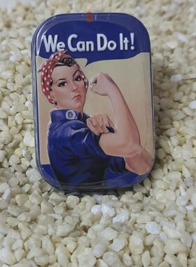 Pillendose "We Can Do It"