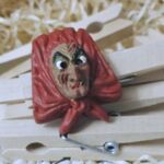 KMÄ1004 Klammer mit Mäskle Ur-Hexe