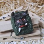 KMÄ1006 Klammer mit Mäskle Urviecher Bad Dürrheim