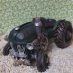 SPD1000 Spardose Oldtimer Traktor grün