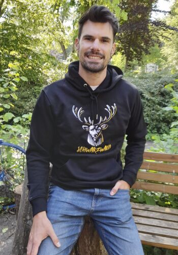 HOD10004 Schwarzwald-Hoody schwarz