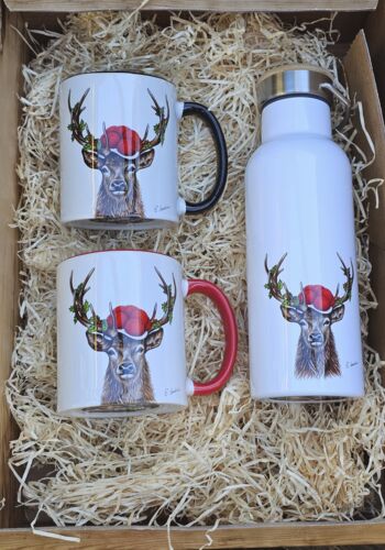 SCHMG1003 Geschenkbox Schwarzwald Hirsch