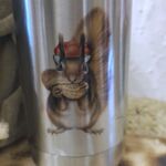 TFL1001 Thermoflasche Schwarzwald-Eichhörnchen