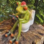 GLF10071 Glücksfrosch Klo-Sitzer