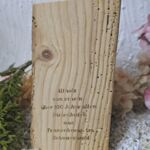 BU1007 Balkenuhr Schwarzwald Zifferblatt rot