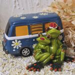 GLF1060 Glücksfrösche mit Campingbus