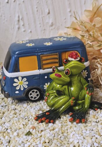 GLF1060 Glücksfrösche mit Campingbus