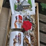 GB1001 Geschenkbox Schwarzwald Fuchs und Eichhörnchen