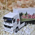 MFZ1001 LKW Sammlertruck Mercedes Actros weiss