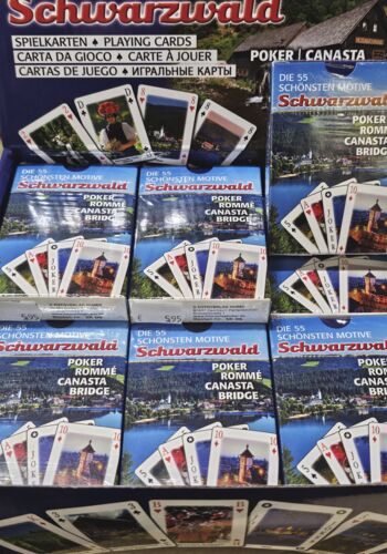 SPK1000 Spielkarten Schwarzwald