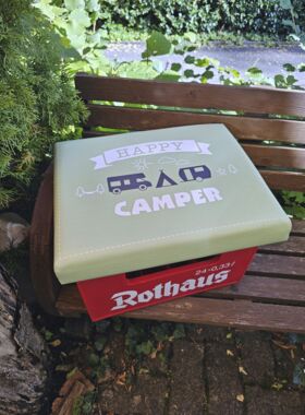 Bierkiste Sitzpolster Camper